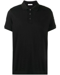 schwarzes Polohemd von Moncler