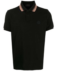 schwarzes Polohemd von Moncler