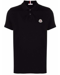 schwarzes Polohemd von Moncler