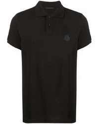 schwarzes Polohemd von Moncler