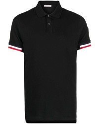 schwarzes Polohemd von Moncler