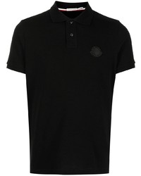 schwarzes Polohemd von Moncler