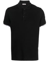 schwarzes Polohemd von Moncler