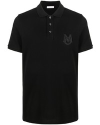 schwarzes Polohemd von Moncler