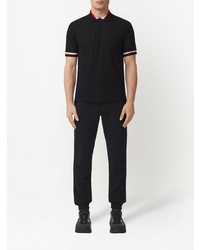 schwarzes Polohemd von Burberry