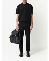 schwarzes Polohemd von Burberry