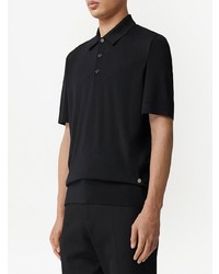 schwarzes Polohemd von Burberry