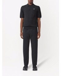 schwarzes Polohemd von Burberry