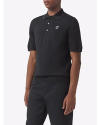 schwarzes Polohemd von Burberry