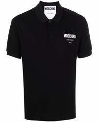 schwarzes Polohemd von Moschino