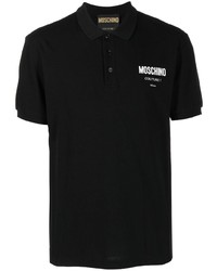 schwarzes Polohemd von Moschino