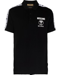 schwarzes Polohemd von Moschino