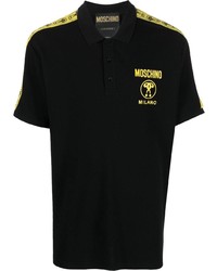 schwarzes Polohemd von Moschino