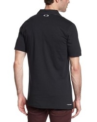 schwarzes Polohemd von Oakley