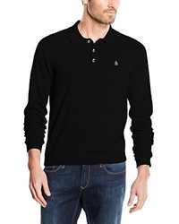 schwarzes Polohemd von Original Penguin