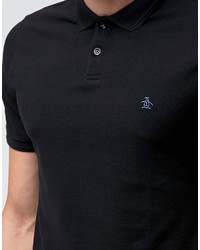 schwarzes Polohemd von Original Penguin