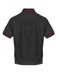 schwarzes Polohemd von Peak Sport Europe