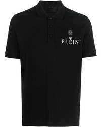 schwarzes Polohemd von Philipp Plein