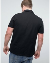 schwarzes Polohemd von Asos