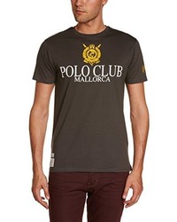 schwarzes Polohemd von Polo Club Mallorca