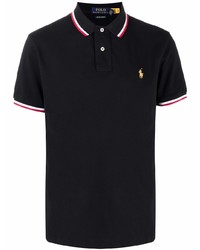 schwarzes Polohemd von Polo Ralph Lauren