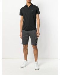 schwarzes Polohemd von CP Company