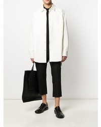 schwarzes Polohemd von Jil Sander