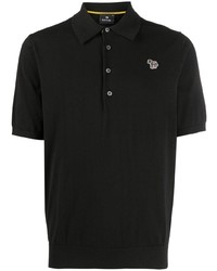 schwarzes Polohemd von PS Paul Smith