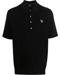 schwarzes Polohemd von PS Paul Smith