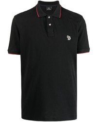 schwarzes Polohemd von PS Paul Smith