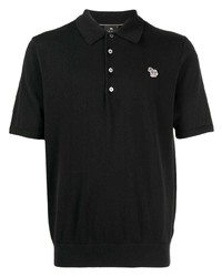 schwarzes Polohemd von PS Paul Smith