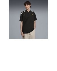 schwarzes Polohemd von Puma