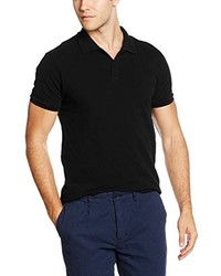 schwarzes Polohemd von Scotch & Soda