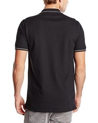 schwarzes Polohemd von Selected Homme