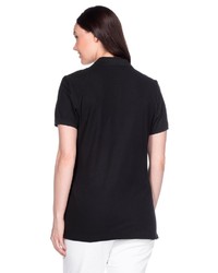 schwarzes Polohemd von SHEEGO BASIC