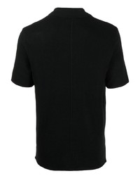 schwarzes Polohemd von rag & bone