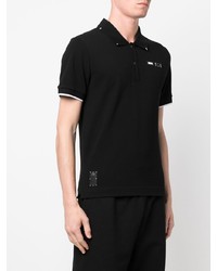 schwarzes Polohemd von McQ