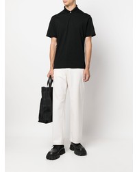 schwarzes Polohemd von Zegna