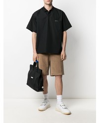 schwarzes Polohemd von Fear Of God