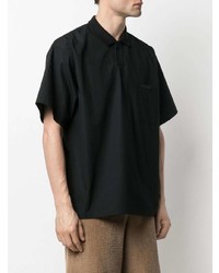 schwarzes Polohemd von Fear Of God