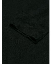 schwarzes Polohemd von Maison Margiela