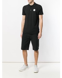 schwarzes Polohemd von Plein Sport