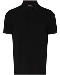 schwarzes Polohemd von Tom Ford