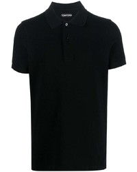 schwarzes Polohemd von Tom Ford