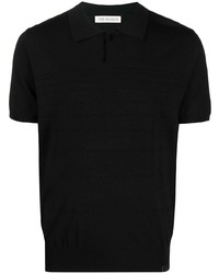 schwarzes Polohemd von Trussardi