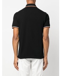 schwarzes Polohemd von Fred Perry