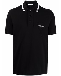 schwarzes Polohemd von Valentino