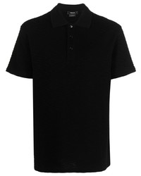 schwarzes Polohemd von Versace