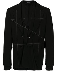 schwarzes Sakko von Comme Des Garcons Homme Plus