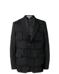 schwarzes Sakko von Comme Des Garcons Homme Plus